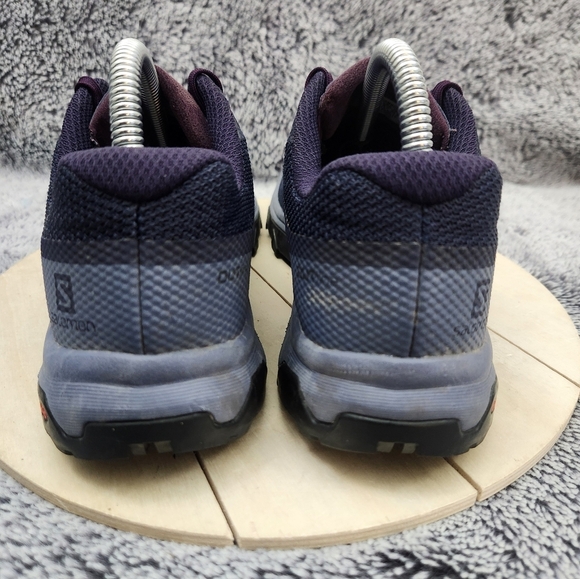 Salomon Outline Gore-Tex Hiking Shoes Purple Women's Size 8.5 - Picture 7 of 9